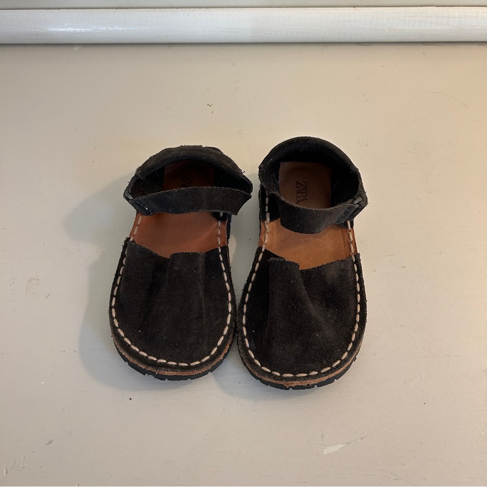 Zara leather sandals